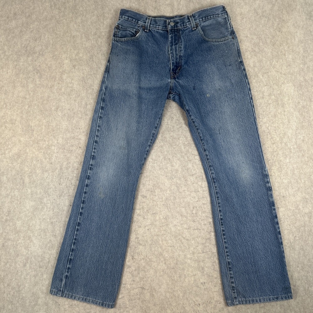 Levi's 517 Boot Cut Jeans Men's 35 x 34 Medium Wash